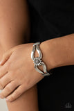 Paparazzi - Let A Hundred SUNFLOWERS Bloom - Silver Bracelet Hinged