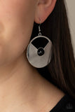 Record-Breaking Brilliance - Black - Paparazzi Earrings