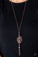 Paparazzi - Palm Promenade - Copper Necklace