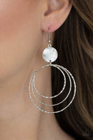 Paparazzi - Universal Rehearsal - Silver Earrings