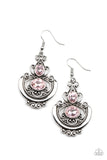 Unlimited Vacation - Pink - Paparazzi Earrings