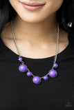 Prismatically POP-tastic - Purple - Paparazzi Necklace