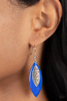 Paparazzi - Venetian Vanity - Blue Earrings