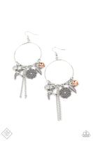 TWEET Dreams - White - Paparazzi Earrings Fashion Fix