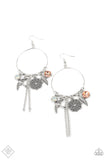 TWEET Dreams - White - Paparazzi Earrings Fashion Fix