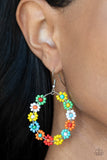 Festively Flower Child - Multi - Paparazzi Earrings Seed Beads