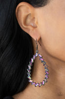 Paparazzi - Striking RESPLENDENCE - Multi Earrings Oil Spill