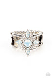 Paparazzi - Opal Orchards - White Paparazzi Ring