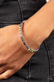 Paparazzi - Living In The PASTURE - Green Bracelet Stretchy