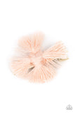 Paparazzi - Tasseled Terrace - Pink Hair Accessory Hair Clip