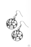 Paparazzi - Bedazzlingly Branching - Silver Earrings P5DA-SVXX-109XX