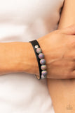 Paparazzi - Saturn Safari - Black Bracelet Snap Multi