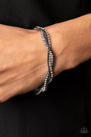 Paparazzi - Box Office Bling - Black Bracelet Clasp