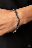 Paparazzi - Box Office Bling - Black Bracelet Clasp