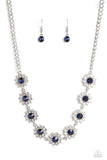 Paparazzi - Blooming Brilliance - Blue Necklace