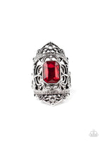 Undefinable Dazzle - Red - Paparazzi Ring Life of the Party January 2021
