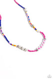 Paparazzi - Happy to See You - Pink Necklace Inspirational P2WD-PKXX-190XX