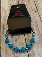 Paparazzi - Starlet Shimmer Bracelet - Blue