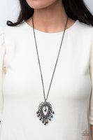 Teasable Teardrops - Multi - Paparazzi Necklace - Life of the Party (May 2021)