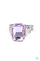 You Can COUNTESS On Me  - Purple - Paparazzi Ring