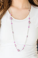 Magnificently Milan - Purple - Paparazzi Necklace #3402 (D)