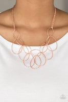 Top-TEAR Fashion - Copper - Paparazzi Necklace