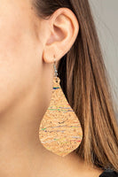 Cork Coast - Multi - Paparazzi Earrings