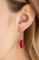 Paparazzi - Island Queen - Red Necklace #3692 (D)