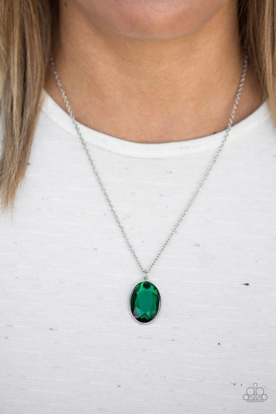 Definitely Duchess - Green - Paparazzi Necklace #2028