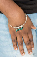 All Roads Lead To ROAM - Green - Paparazzi Bangle Bracelet #2883 (D)