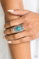 The ZEST Of The ZEST - Blue - Paparazzi Ring