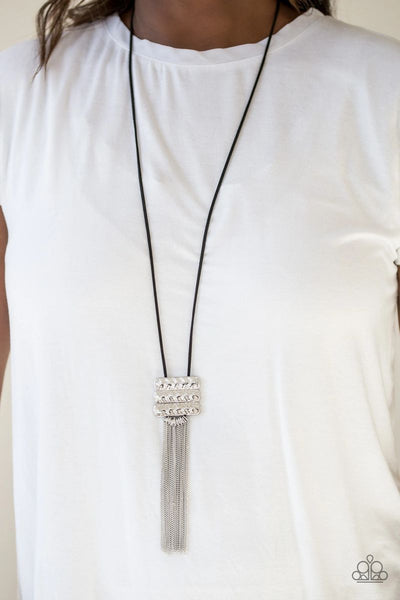 All About ALTITUDE - Black - Paparazzi Necklace