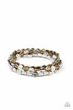 Hammered Heirloom - Multi - Paparazzi Stretchy Bracelet