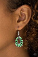 Paparazzi - Rainforest Romance - Green Earrings