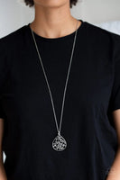 BOUGH Down - Silver - Paparazzi Necklace