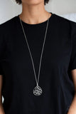 BOUGH Down - Silver - Paparazzi Necklace