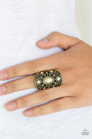 Maven Haven - Brass - Paparazzi Ring