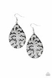 Hustle and Bustle - Black - Paparazzi Earrings #536 (D)