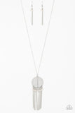 Get A ROAM! - White - Paparazzi Necklace #5002 (D)