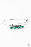 All Roads Lead To ROAM - Green - Paparazzi Bangle Bracelet #2883 (D)