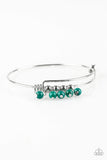 All Roads Lead To ROAM - Green - Paparazzi Bangle Bracelet #2883 (D)