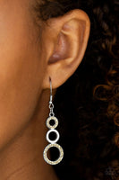 Bubble Bustle - Brown - Paparazzi Earrings  #1436