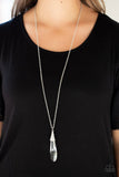 Jaw-Droppingly Jealous - White - Paparazzi Necklace
