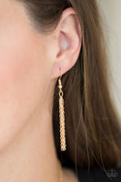 Paparazzi - Date Night Dazzle - Gold Necklace #167 (D)