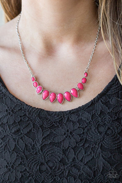 Maui Majesty - Pink - Paparazzi Necklace #1556 (D)