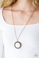 Run Out Of Rodeo - Copper - Paparazzi Necklace #3297 (D)