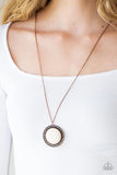 Run Out Of Rodeo - Copper - Paparazzi Necklace #3297 (D)