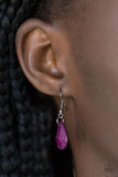 Paparazzi - Hurricane Season - Purple Necklace #3795 (D)
