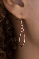 Metro Minimalist - Copper - Paparazzi Necklace