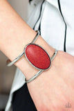 Desert Empress - Red - Paparazzi Cuff Bracelet #4677 (D)